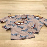 Aeroplanes Organic Cotton Kids T-Shirt-SQ9766097