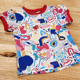 Kids Puff Sleeve Tee Magnetic-SQ8160626