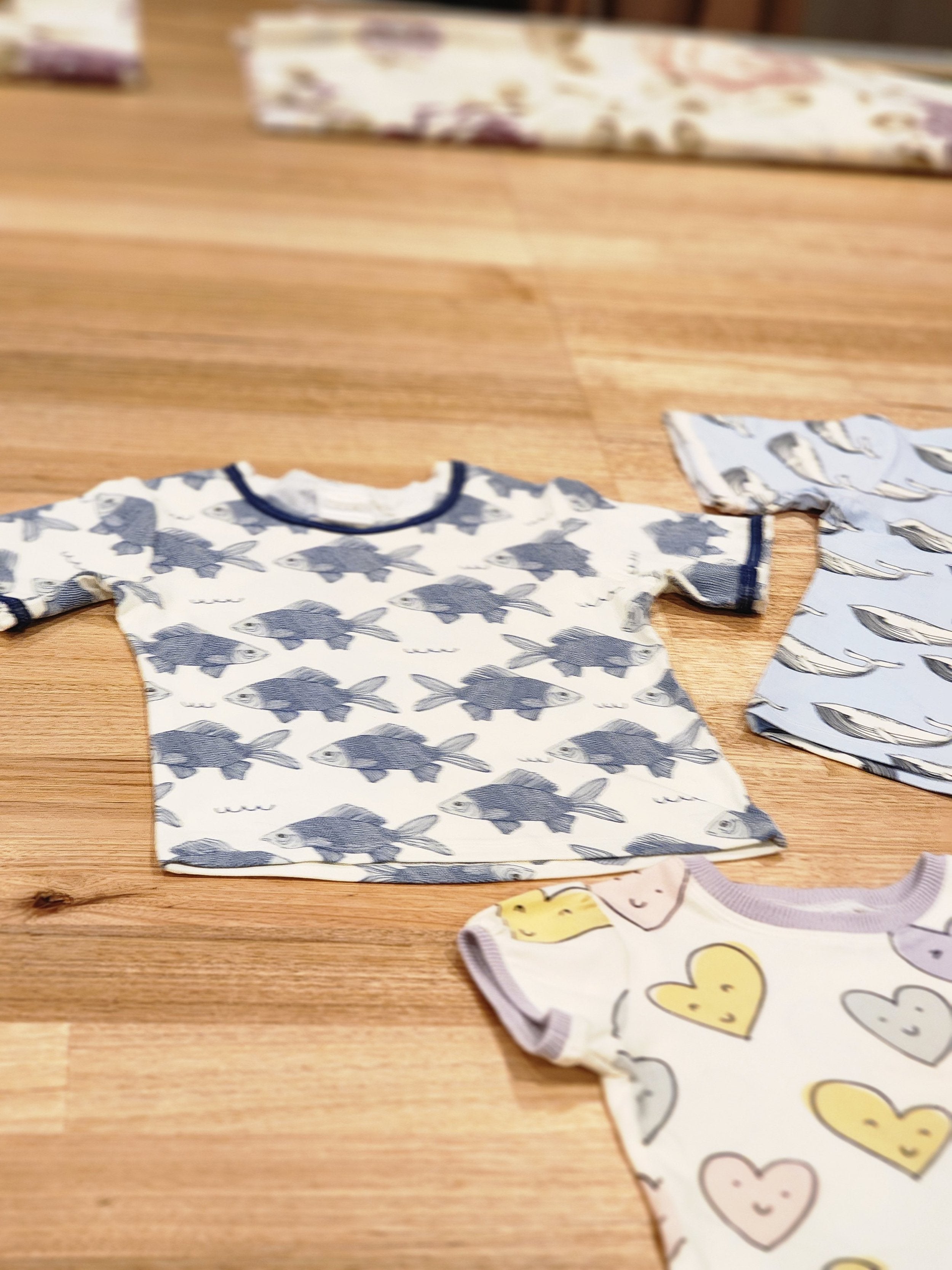 Fish Organic Cotton Kids T-Shirts-SQ5285190