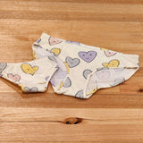 Smiley Love Hearts Organic Cotton Girls Undies-SQ7568123