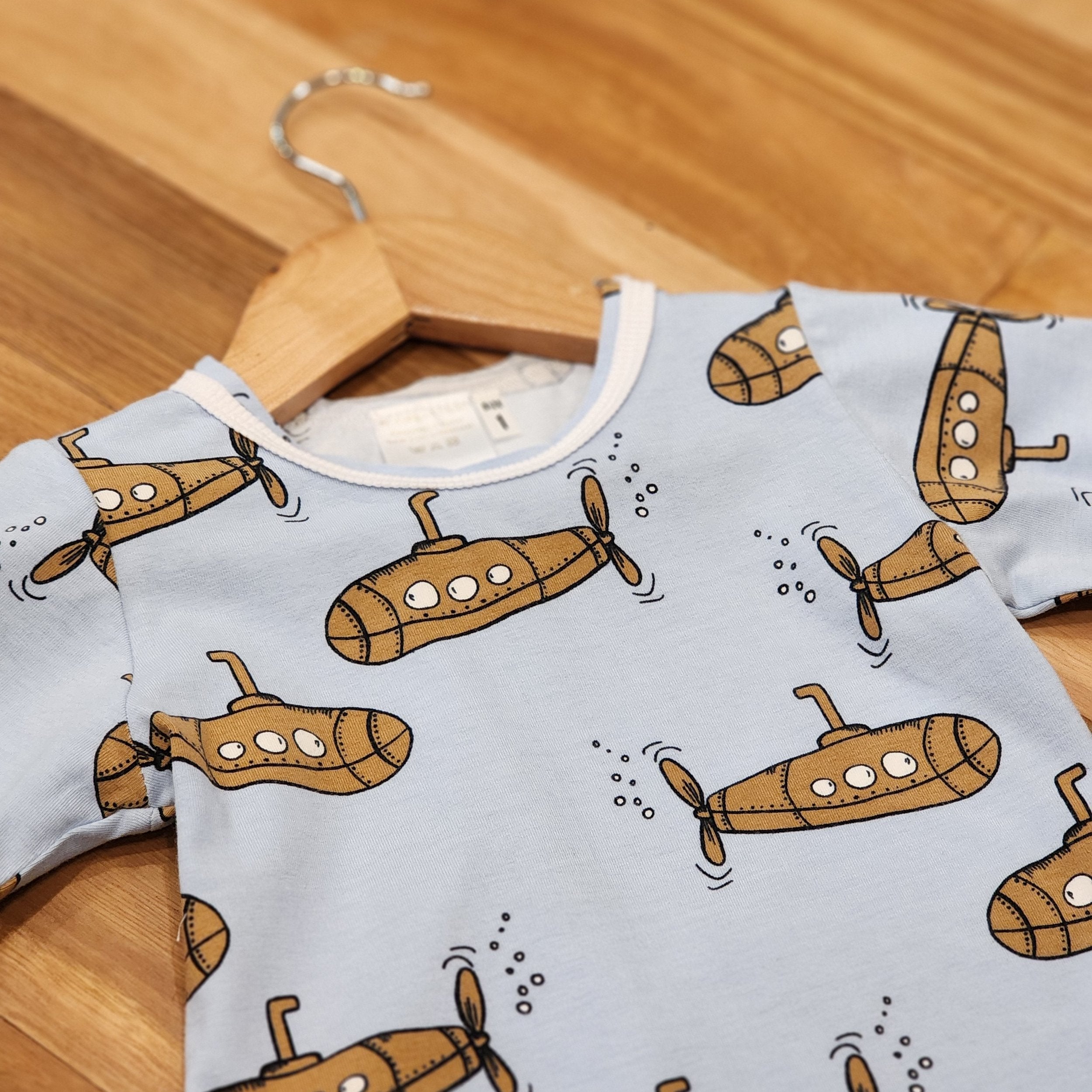 Submarines Organic Cotton Kids T-Shirt-SQ8442113