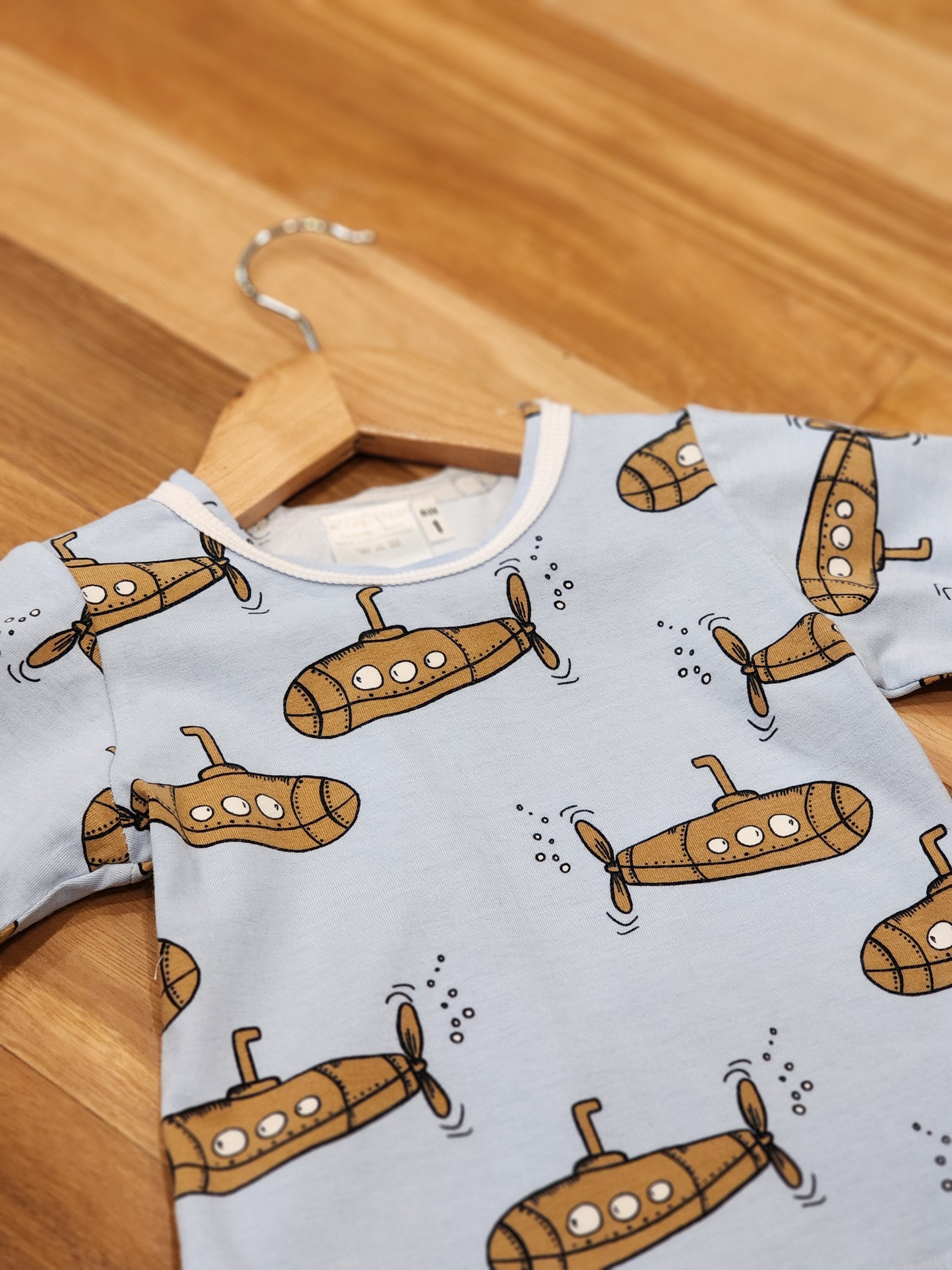 Submarines Organic Cotton Kids T-Shirt-SQ8442113