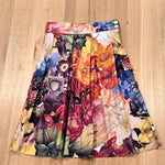 Zero Waste Box Pleat Skirt Big Bloom-SQ4433464